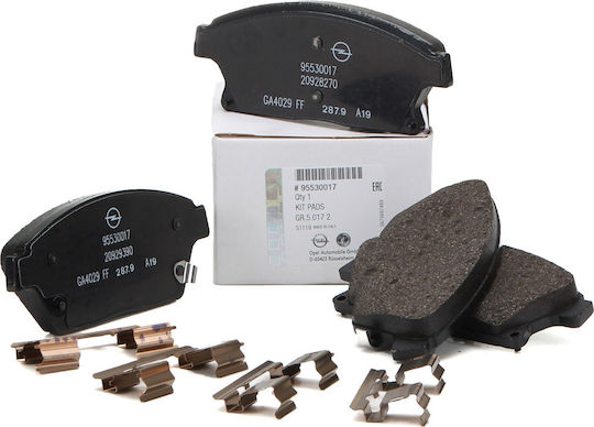 Brake Pads Front Opel Astra-j 16" Mokka-1680880380