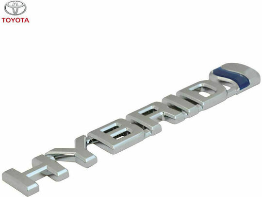 Toyota Γνήσιο Αυτοκόλλητο Σήμα Hybrid Φτερού Δεξιά Ch-r 16'-21' 75374f4010