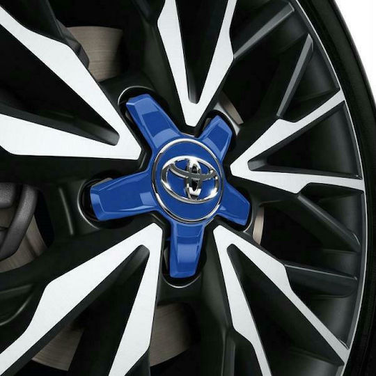 1 Piece Toyota Genuine Car Wheel Center Cap 8x2 Nebula Blue C-hr 16'-22'