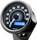 Daytona Velona60 Motorcycle Speedometer 200 Km Chrome