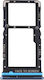 Xiaomi Mi 10T Lite 5G Handy SIM/SD-Kartenhalter Blau