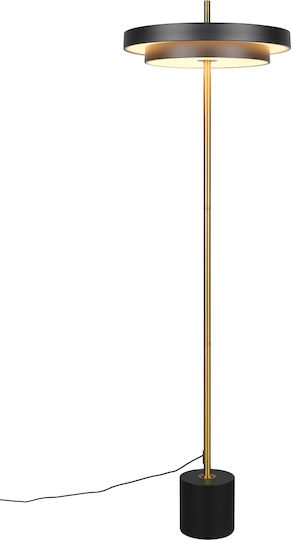 Trio Lighting Keaton Φωτιστικό Δαπέδου Μαύρο