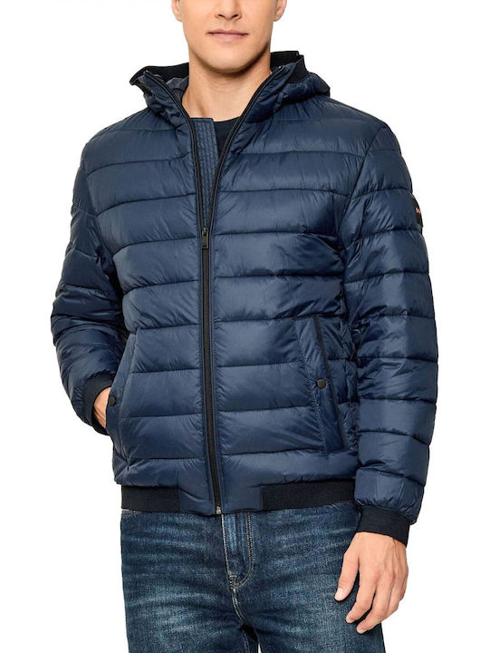 Boss Μπουφάν Puffer Μπλε