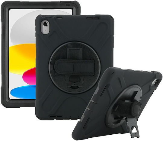 Mobilis All In Back Cover Durable Blacη (iPad 11 2025, iPad 10.9 10Ge) 072004