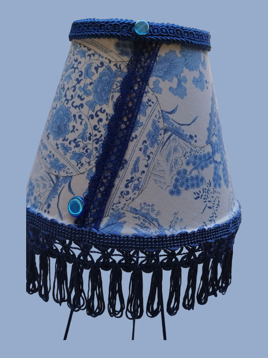 Καπέλο Φωτιστικού Blue Royal Japanesse Διαστάσεις 15*12*10