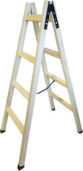 Ladder Wooden with 4 Steps