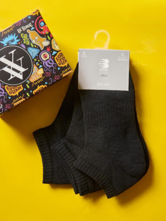Vtex Socks Γυναικείες Κάλτσες Μαύρο 3Pack