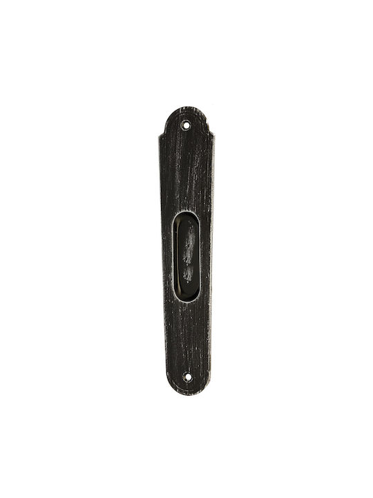 Zogometal Black Recessed Door Flush Handle 135