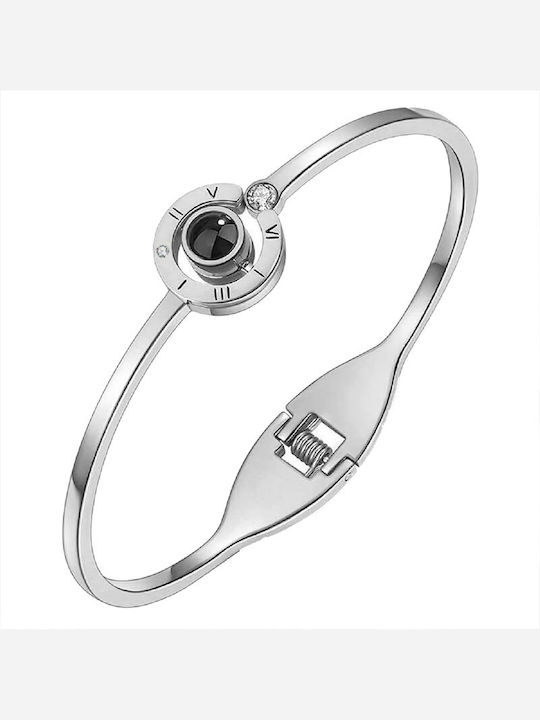 Theodora's Jewellery Дамска Гривна Белезници от Неръждаема Стомана Jt-B50-Сребрист