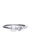 Diamonfire Damen Ring mit Perlen & Zirkonia aus Silber