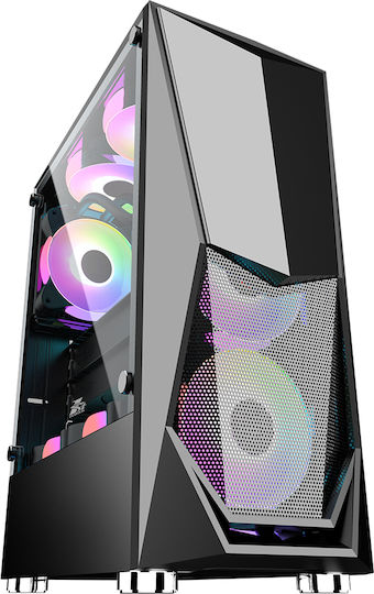 Aqirys Bellatrix Pro Desktop PC (i5-14400F/16GB DDR4/1TB SSD/Radeon RX 6500 XT/Fără Sistem De Operare)