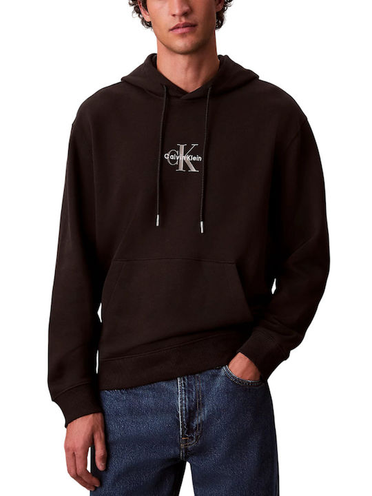 Calvin Klein Sweatshirt mit Kapuze Black