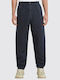 Pleated Ανδρικό Παντελόνι Chino Relaxed Fit Γκρι