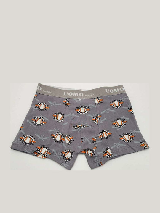 Topaki Kids Underwear Boxer Gray