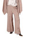 Pants Women's Fabric Trousers Brown