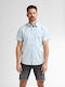 Short-sleeved Shirt Sky Blue