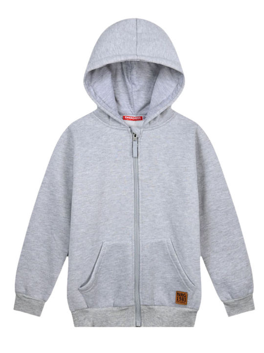 Energiers Kinder-Sweatshirt Strickjacke mit Kap...