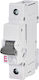 Intreruptor Automat Mcb 1p 25a 6ka Curba B Etimat P6 001900012 Eti