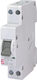 Intrerupător Automat Mcb 1p+n 13a 6ka Curba B Etimat 1n 002191103 Eti