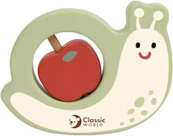 Classic World Wooden Rattle for 0++ Months