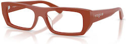 Vogue Damen Acetat Brillengestell Braun VO5660U...