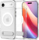 Spigen Ultra Hybrid S MagSafe Back Cover Plastic / Silicon Clear and White (iPhone Air)