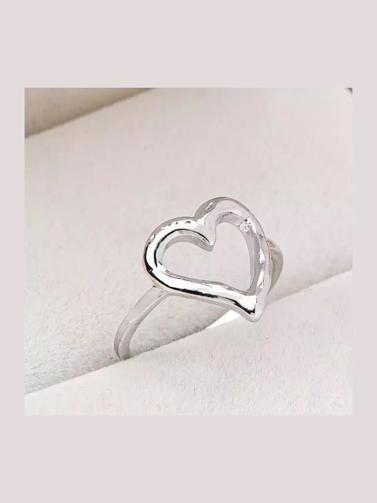 Women's Bracelet with design Heart made of Silver Gold Plated
