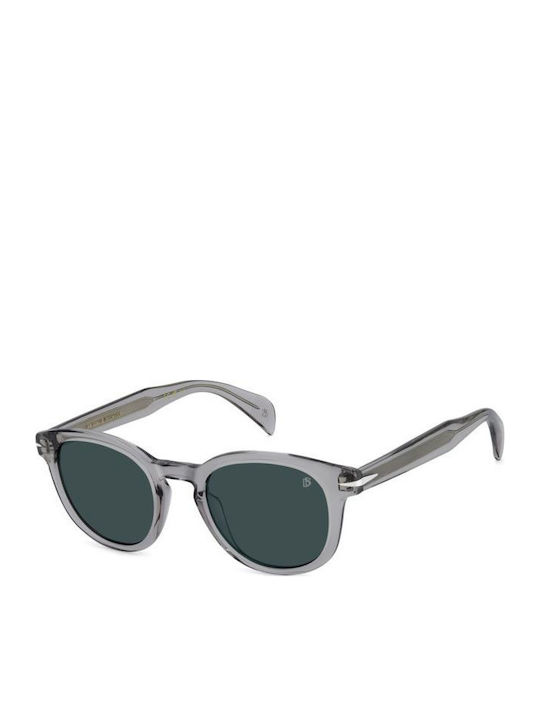 David Beckham Men's Sunglasses with Gray Plasti...