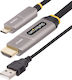 StarTech Kabel HDMI-Stecker - USB-C-Stecker 9.15m Schwarz