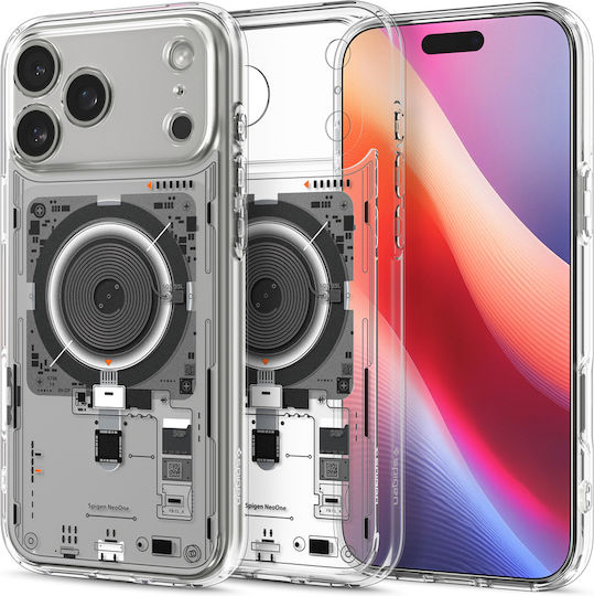 Spigen Ultra Hybrid MagSafe Umschlag Rückseite Silikon Neo One Clear (iPhone 17 Pro)