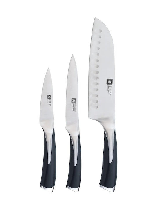Richardson Sheffield Kyu Knife Set Stainless Steel 3 Pieces
