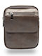 Leather Men's Briefcase Brown