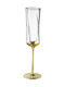 Georgiou Champagne Glasses for Wedding Ecru 1pcs