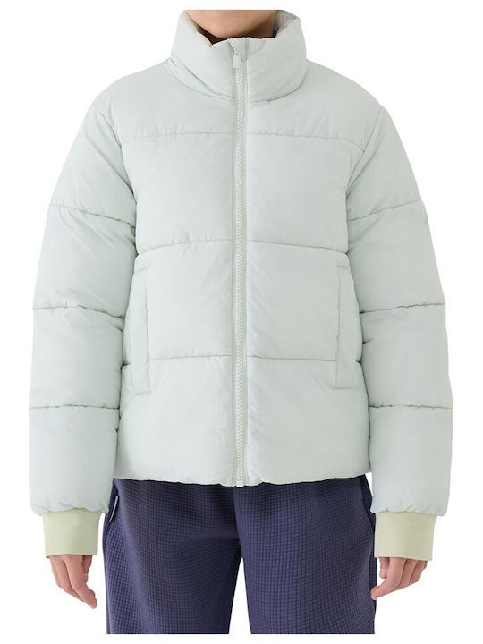 Down Kids Casual Jacket Turquoise