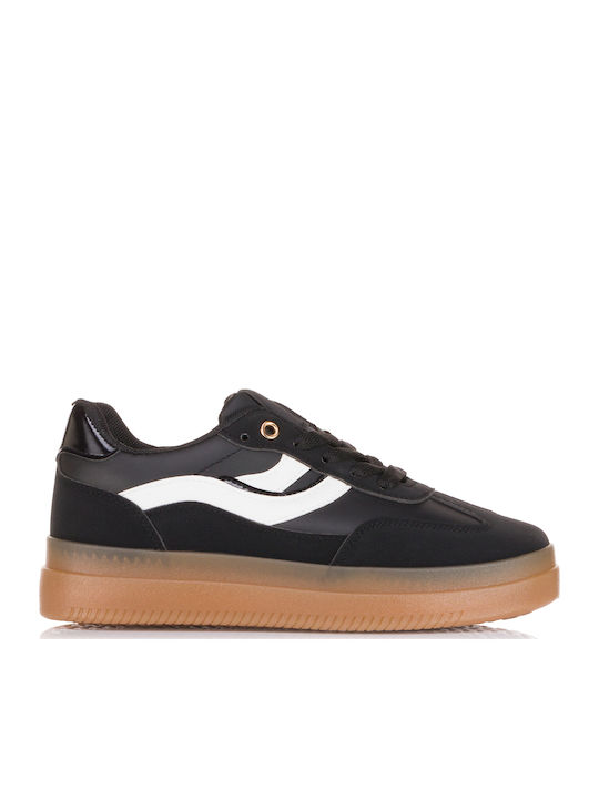 Plato Damen Sneakers Schwarz