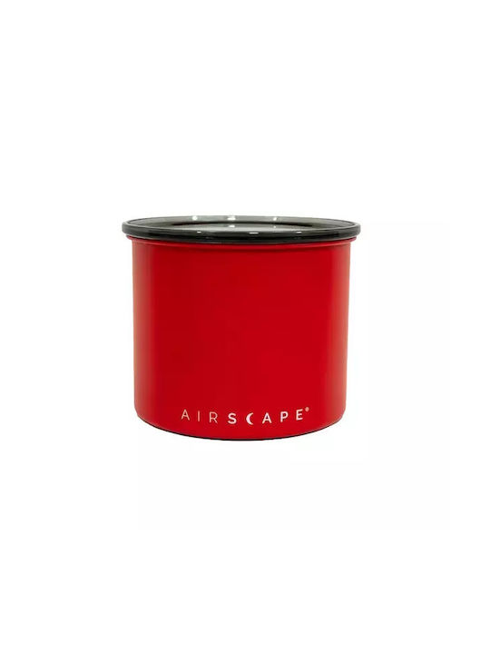 Airscape Coffee Jar with Airtight Metallic Red Lid 850ml 1 Piece