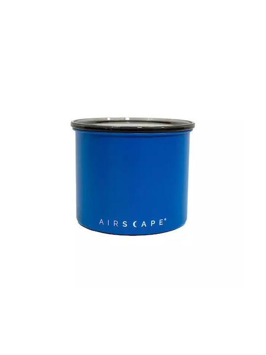 Airscape Βάζο για Καφέ με Αεροστεγές Καπάκι Μεταλλικό Μπλε 850ml