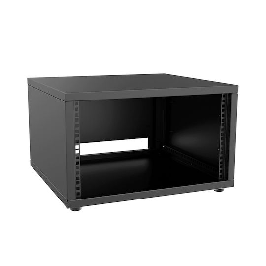 Caymon Cu picioare Cabină Rack 6U Negru PRD-000027203