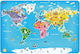 World Map Puzzle 2D 48 Pieces