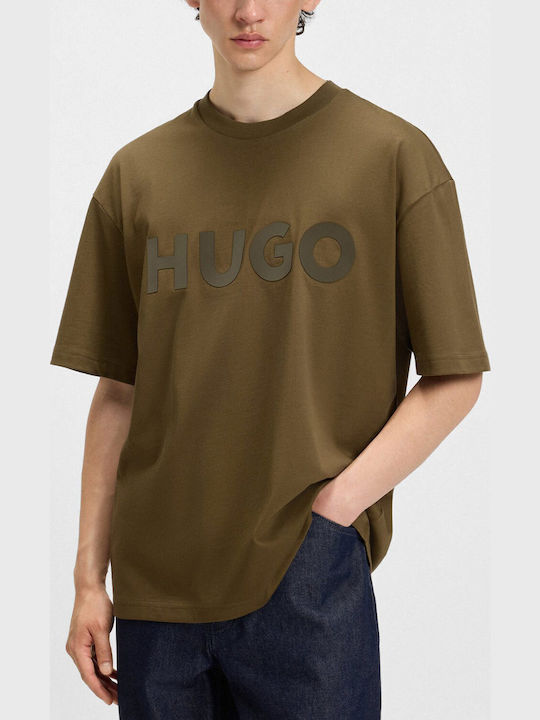 Hugo Dinkee T-shirt Πράσινο