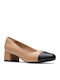 Leather Beige Heels Iridessa May