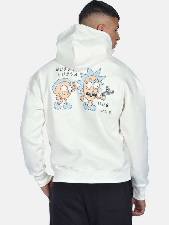 Sweatshirt mit Kapuze White