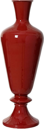 Beauty Home Decorative Vase Red 30x77cm