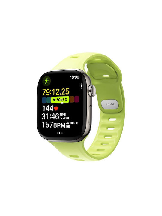 Nomad Tempo Band Compatible with Apple Watch 45 46 mm Lime