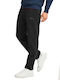 Sweatpants without Elastic Black