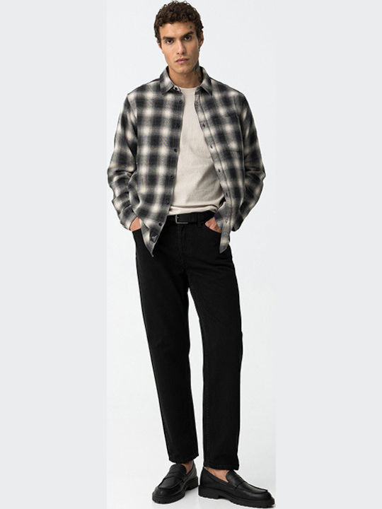 Men's Jeans Pants Black
