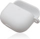 Naxius Case Case Silicone in White color for Ap...