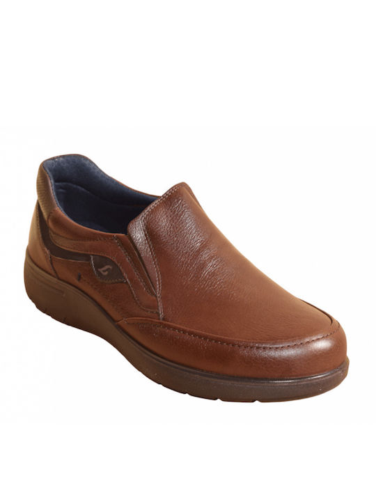 Men's Anatomic Leather Casual Shoes Tabac Brown