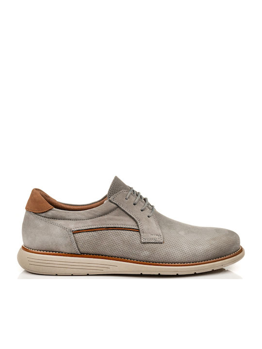 Antonio Shoes Leder Herren Freizeitschuhe Gray