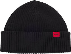 Hugo Beanie Männer Beanie Gestrickt in Schwarz Farbe